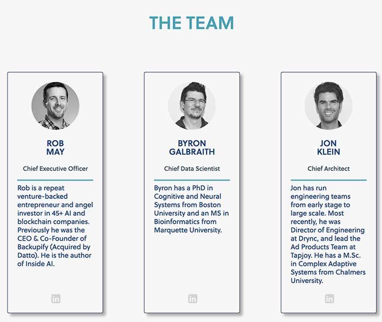 Parte del equipo de Botchain